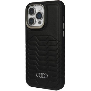 Audi Synthetic Leather case with MagSafe for iPhone 14 Pro - black