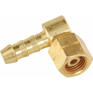 Meva Adapter angle connector 1/4'' LH for connecting a gas hose 8x15 mm