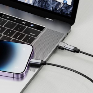 Tech-Protect Adapter Tech-Protect UltraBoost USB-A (męski) / USB-C (żeński) - czarny