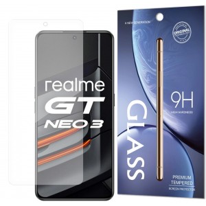 Hurtel Tempered Glass 9H Tempered Glass Realme GT Neo 3 (packaging - envelope) (universal)