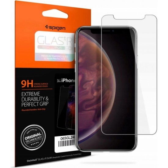 Spigen TEMPERED GLASS Spigen GLAS.TR SLIM IPHONE 11 (universal)