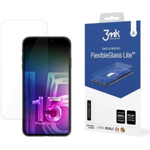 3Mk Protection Apple iPhone 15 - 3mk FlexibleGlass Lite™ (universal)