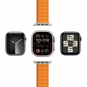 Puro   'EXTREME' polyester watch band for Apple Watch 42-44-45-49mm, orange