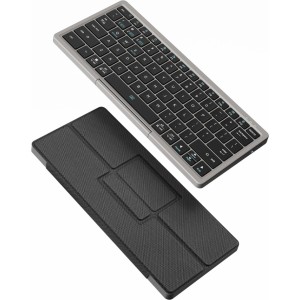 Dux Ducis OK Series wireless Bluetooth keyboard with touchpad - black