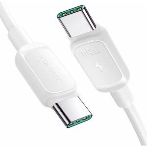 Joyroom Multi-Color Series A14 USB-C / USB-C 100W Cable 1.2m - White