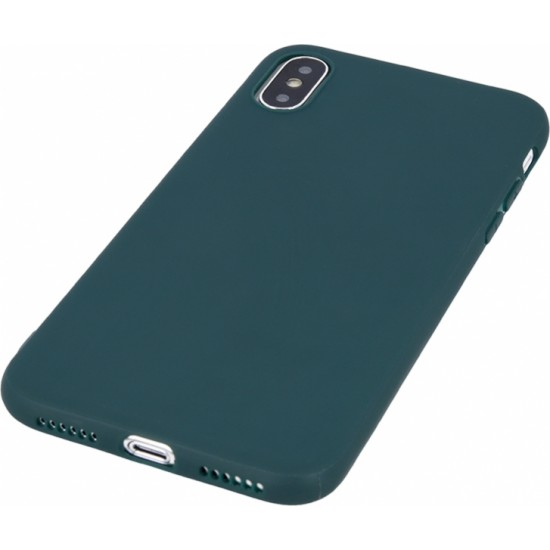 None Matt TPU case for Xiaomi Redmi Note 13 4G forest green