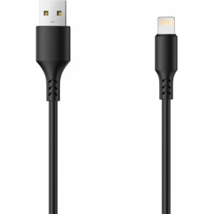 None Setty cable USB - Lightning 1,0 m 2A black NEW