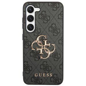 None Guess case for Samsung Galaxy S24 S921 GUHCS24S4GMGGR black hardcase 4G Big Metal Logo