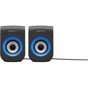 Havit computer speakers 2.0 HV-SK599 black-blue