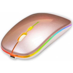 Telforceone Setty wireless RGB mouse rose gold