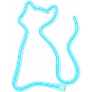 None Neon LED Light CAT turquoise NNE24 Neolia