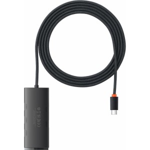 Baseus adapter HUB Lite USB-C to 4x USB 3.0 2,0m black