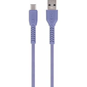 None Maxlife MXUC-04 cable USB - USB-C 1,0 m 3A purple