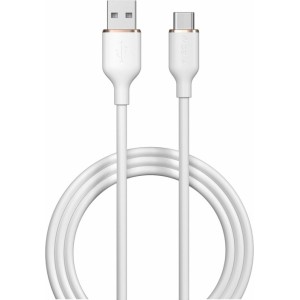 Devia cable Jelly EC629 USB - USB-C 1,2 m 2,4A white