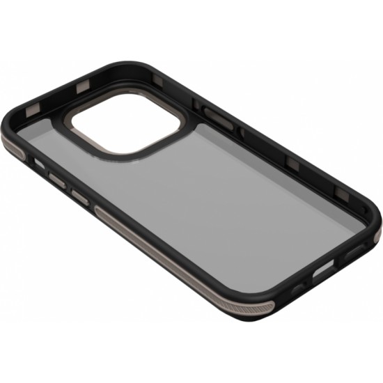 Crystal Black case for iPhone 14 Pro 6,1" grey