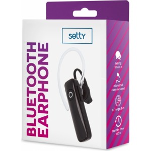 None Setty Bluetooth earphone SBT-01 black