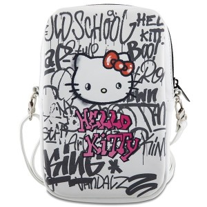 Hello Kitty Bag white Graffiti Kitty Head