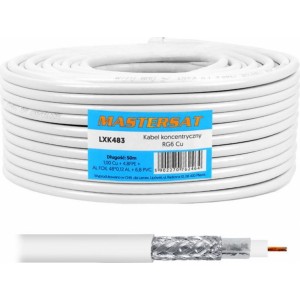 Mastersat Coaxial cable 1Cu 48x0,12AL 50m