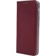 None Smart Magnetic case for Oppo Reno 10 5G / 10 Pro 5G burgundy