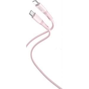 None XO cable NB-Q226B USB-C - USB-C 1m 60W pink