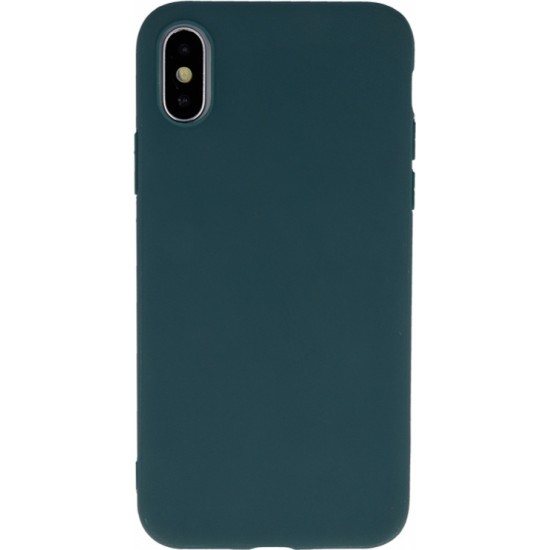 None Matt TPU case for Xiaomi Redmi Note 13 4G forest green