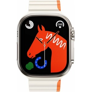 Hoco strap for Apple Watch 38 / 40 / 41 mm AS102 starlight with orange