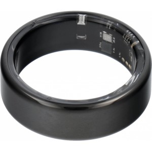 OEM Smart Ring R11M - smart steel ring with charging box Size 8 (18,1mm) black