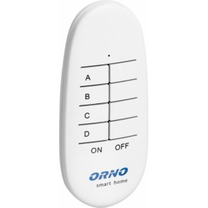 Orno Remote control unit for wireless control of flush-mounted switches and sockets, 4 channels, ORNO Smart Home (OR-SH-1752)