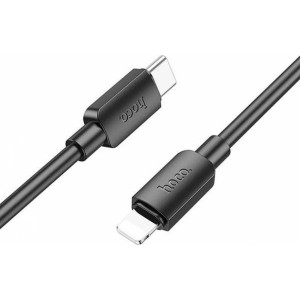 Hoco cable Type C to Lightning PD 2,4A 20W X96 1 m black