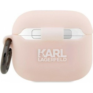 Karl Lagerfeld case for APPLE Airpods 3 KLA3RUNCHP (3D Sil NFT Choupette) pink