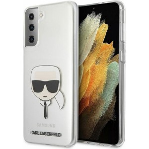 Karl Lagerfeld case for SAMSUNG S21 Plus KLHCS21MKTR (Karl's Head) transparent