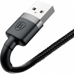 Baseus cable USB A to Lightning 2,4A Cafule CAMKLF-BG1 0,5 m black gray