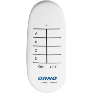 Orno Remote control unit for wireless control of flush-mounted switches and sockets, 4 channels, ORNO Smart Home (OR-SH-1752)