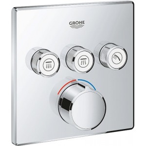 Grohe jaucējkrāns vannai ar dušu Grohtherm SmartControl 3 vārsti,  29149000