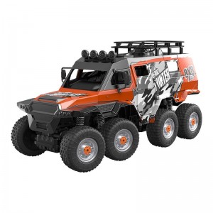 Double Eagle Remote-controlled RC eight-wheel remote control car 1:10 Double Eagle (orange) (amphibious) E373-003