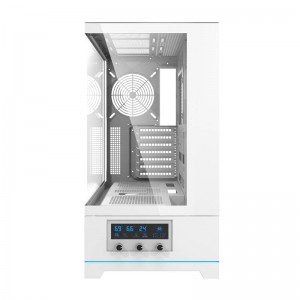 Darkflash DY451 computer case without fans (white)