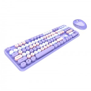 Mofii Wireless Keyboard+Mouse Sweet Purple