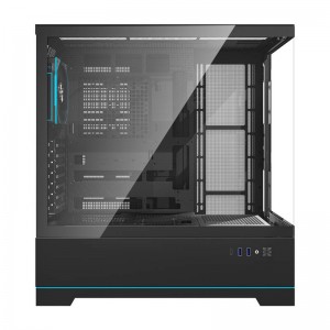 Darkflash DY451 PRO computer case with fan (black)