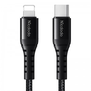 Mcdodo Cable USB-C to lightning Mcdodo CA-5630, 36W, 0.2m (black)