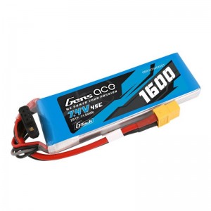 Gens Ace Accumulator GensAce G-Tech LiPo 1600mAh 7.4V 45C 2S1P XT60