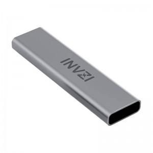 Invzi SSD Enclosure, INVZI, EN01, NVMe & SATA, 10Gbps