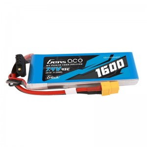 Gens Ace Accumulator GensAce G-Tech LiPo 1600mAh 7.4V 45C 2S1P XT60