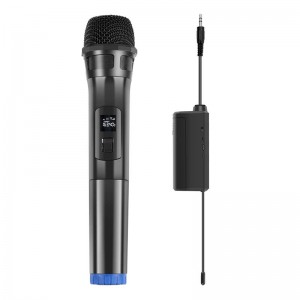 Puluz Wireless dynamic microphone UHF PULUZ PU628B 3.5mm (black)
