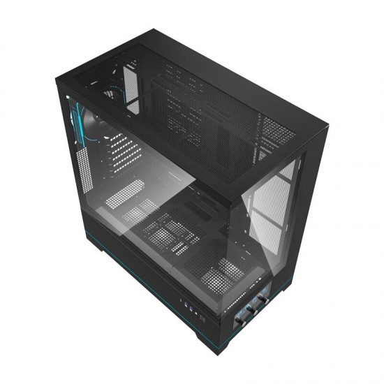 Darkflash DY451 PRO computer case with fan (black)