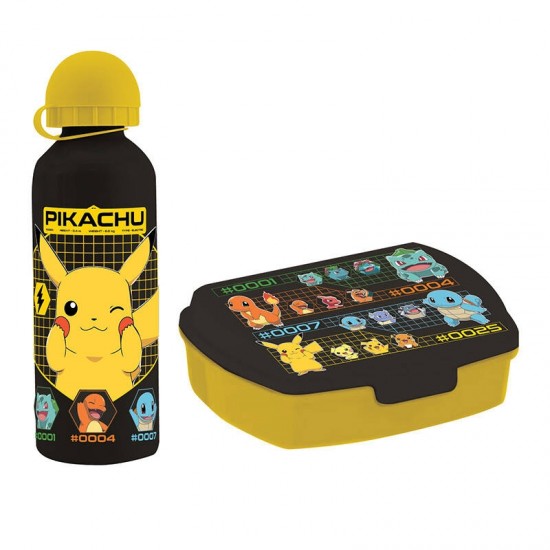 Kids Licensing Lunch Box and Water Bottle Pokemon KiDS Licensing