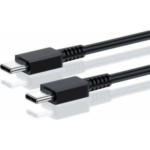 Samsung EP-DG980BBE 60W 5A Super Fast USB-C uz USB-C Universālais Datu un Lādēšanas Kabeļs 1m Melns (OEM)