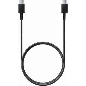 Samsung EP-DG980BBE 60W 5A Super Fast USB-C uz USB-C Universālais Datu un Lādēšanas Kabeļs 1m Melns (OEM)