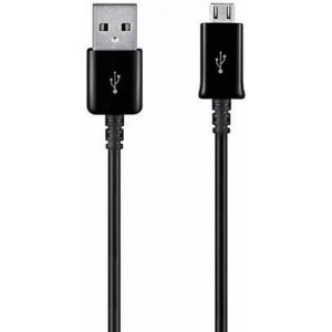 Samsung ECB-DU4EBE Universāls Micro USB 2.0 Datu un Uzlādes Kabelis 1.5m Melns (OEM)