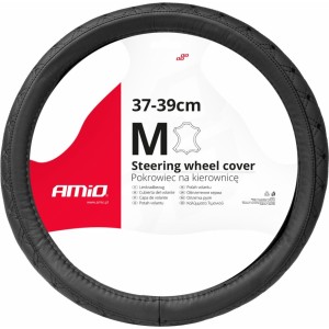 Amio Steering wheel cover Leather Series SWC-51-M (37-39cm)