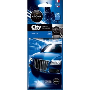 Mtm Industries Car air freshener AROMA CAR CITY CARD NEW CAR